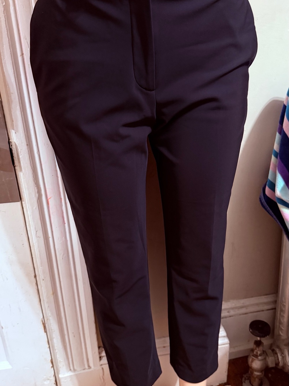 Donna Karan Tailored Black Dress Trousers
